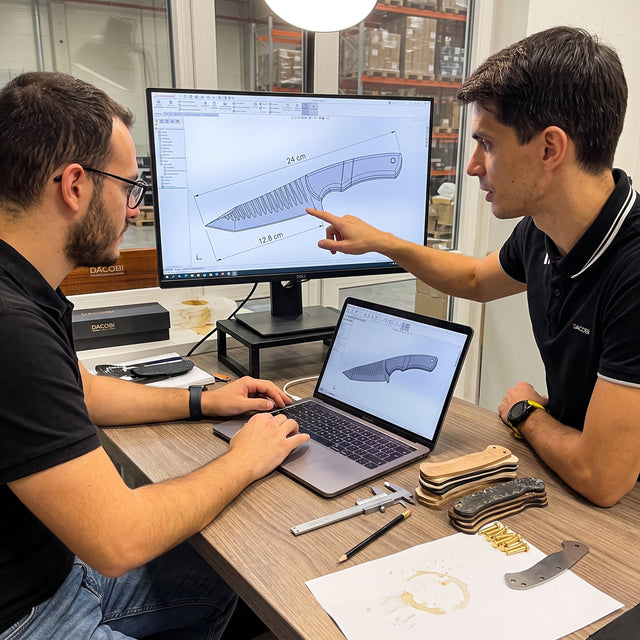 Designing DACOBI knives