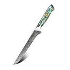 Professional fillet knife C44, Damascus steel 67 layers