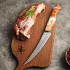 Professional fillet knife C45, San Mai steel 3 layers