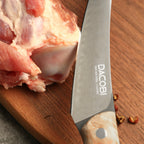 Professional fillet knife C45, San Mai steel 3 layers