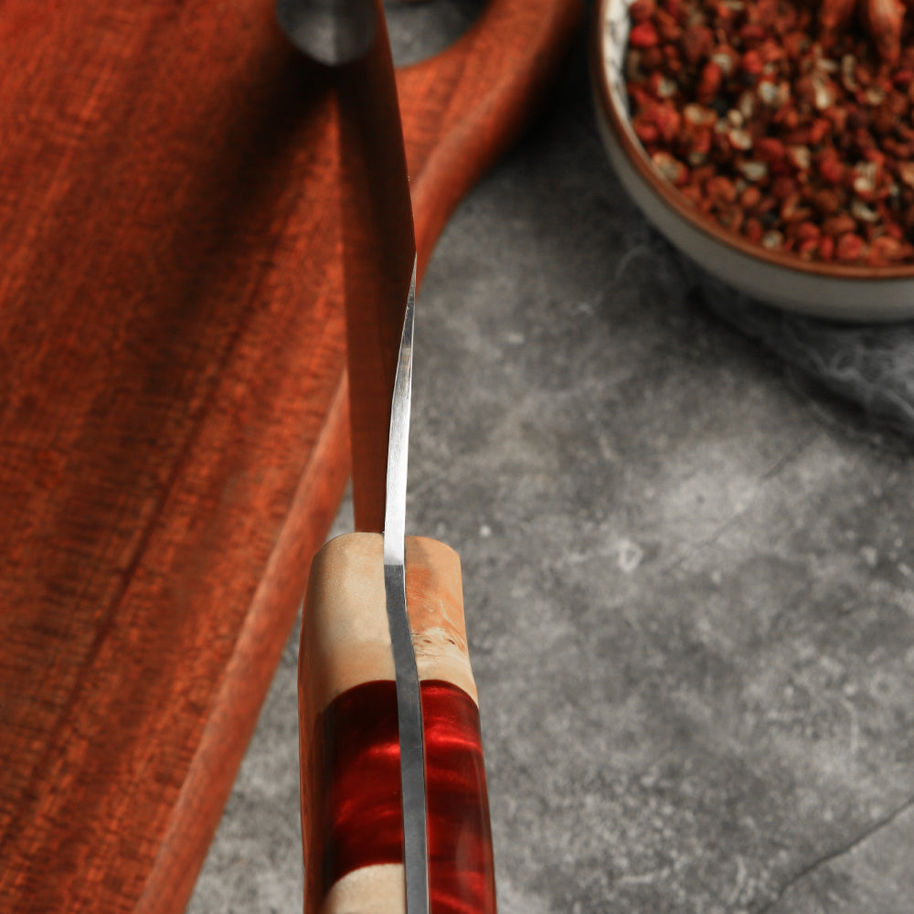 Professionel kokkekniv C47, San Mai stål 3 lag
