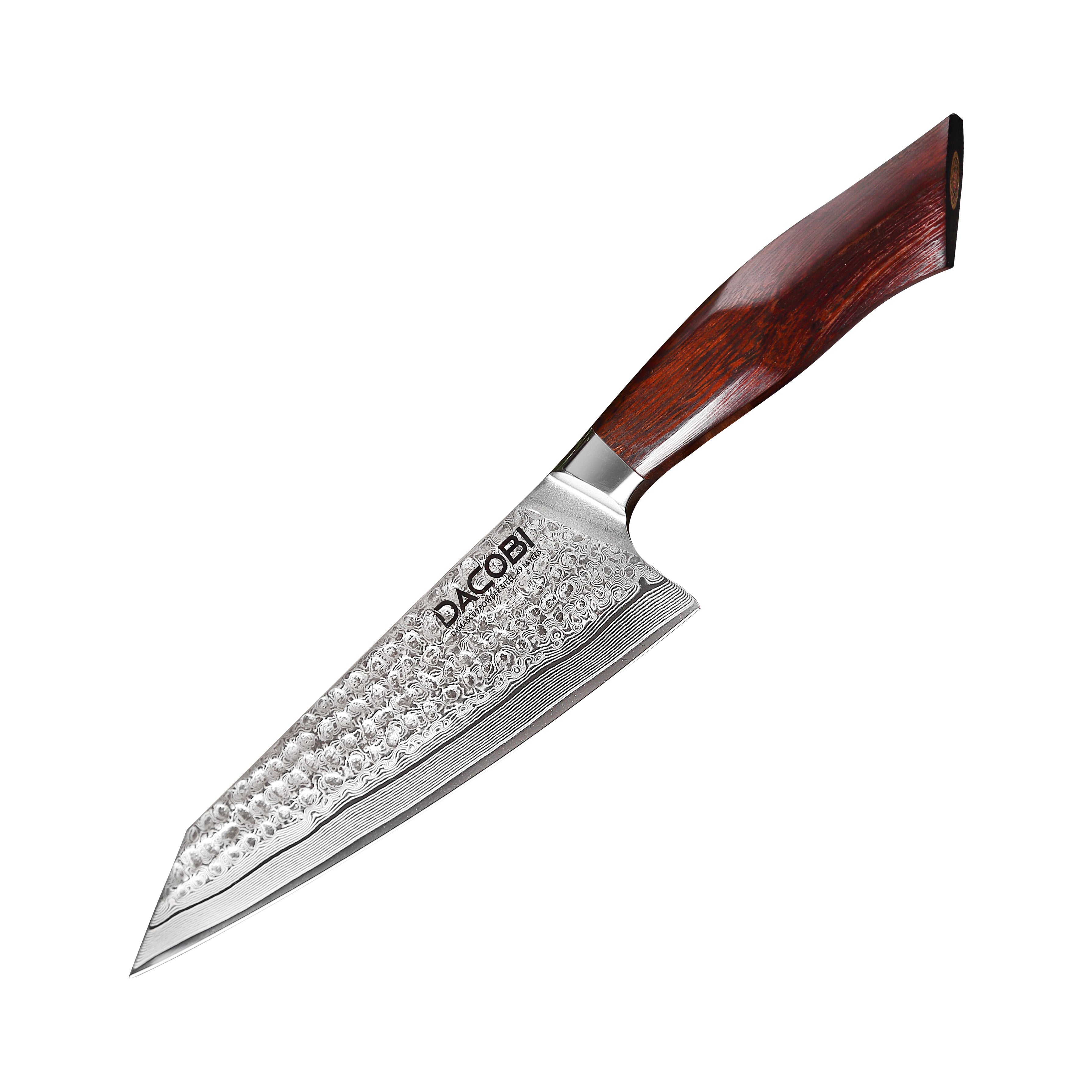 Cuțit Kiritsuke profesional, powder steel japonez, mâner desert ironwood, 21.5 cm (C30) - DACOBI.ro