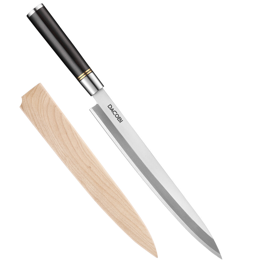 Yanagiba sushi knife, ebony handle, 27 cm (C53)