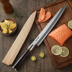 Yanagiba sushi knife, ebony handle, 27 cm (C53)