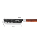 Coltello professionale Nakiri, 16,5 cm (C66)
