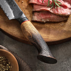 Professional butcher knife C71, Damascus steel 67 layers