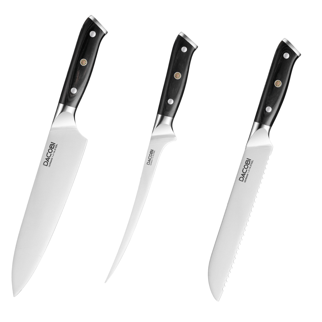Professionelles Messerset, deutscher Stahl, D27