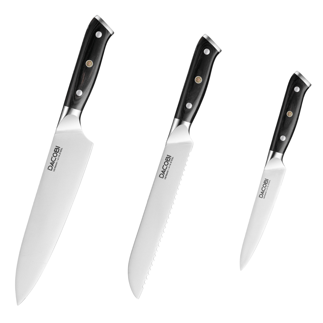 Professional knife set, German steel, D28