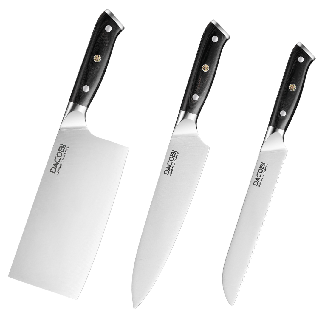 Professionelles Messerset, deutscher Stahl, D29