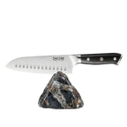 Professionel Santoku kniv C7, tysk stål 1.4116