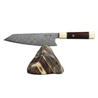 Coltello professionale Kiritsuke C13, acciaio Damasco 67 strati 