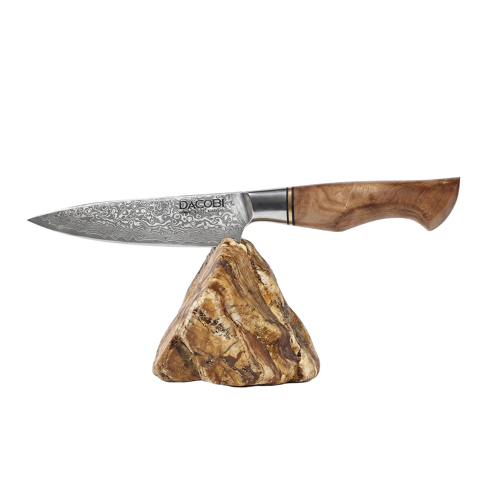 Professionelles Universalmesser C32, Damaszenerstahl 67 Lagen 
