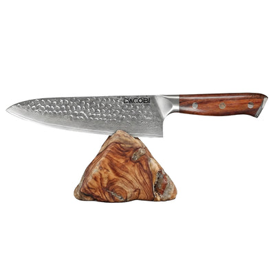 Ember Collection, Professional Knives, 67-layer Damascus steel, ironwood handle