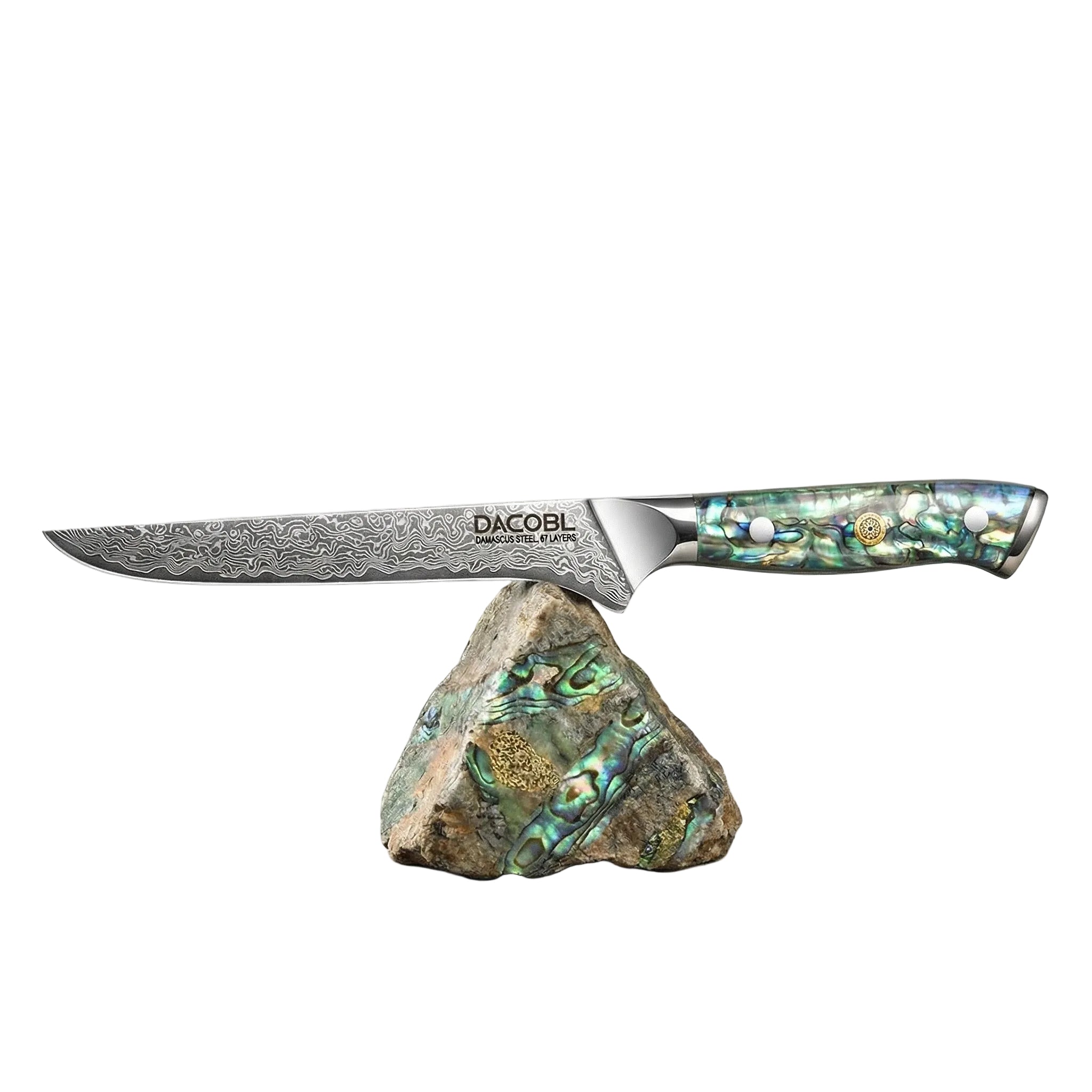 Professional fillet knife C44, Damascus steel 67 layers