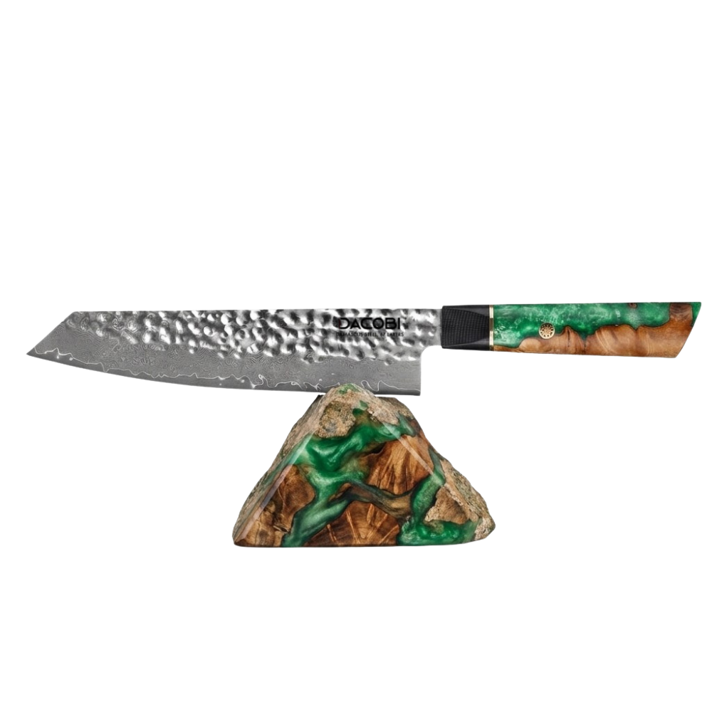Professionelles Kiritsuke-Messer C48, Damaszenerstahl 67 Lagen