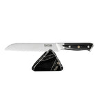 Brødkniv, tysk stål, pakka treskaft, 20 cm (C52)