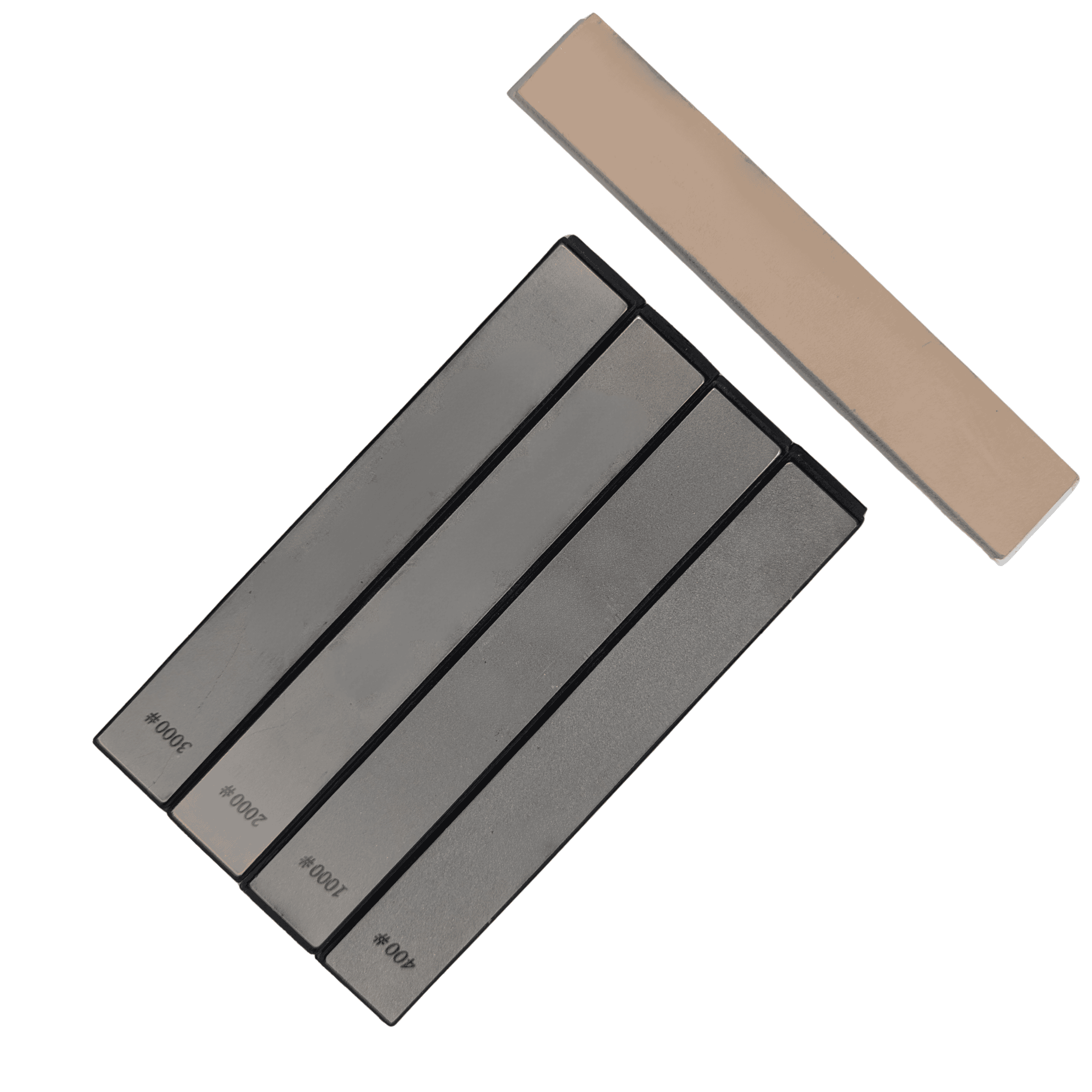 Diamond sharpening stone set + blade finishing tool, S10
