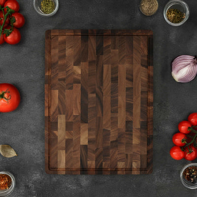 Premium cutting board T5, walnut wood