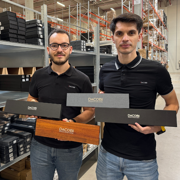 Cosmin and Daniel, the founders of DACOBI
