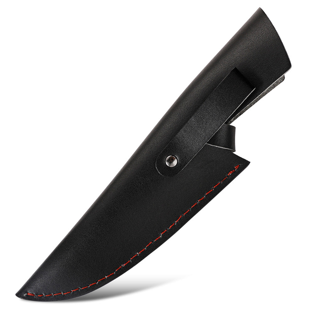 H12 genuine leather sheath — detail