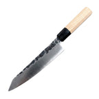 Ox horn ferrule detail on the Tsuchime Honesuki knife