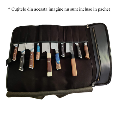 Tolbă Profesională pentru 10 cuțite, (H5) - DACOBI.ro