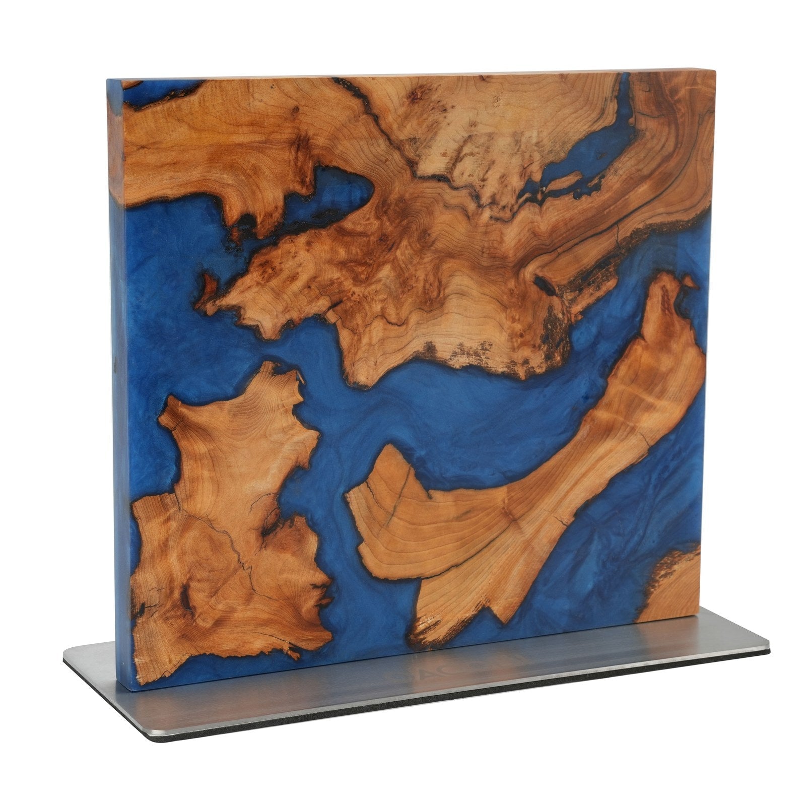 Magnetic Knife Holder, Burl Wood, M3