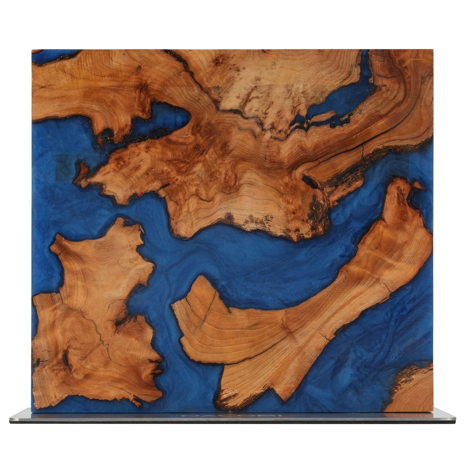 Magnetic Knife Holder, Burl Wood, M3
