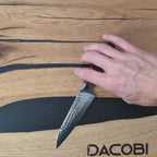 Coltello universale professionale C31, acciaio Damasco 49 strati