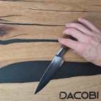 Cuchillo profesional universal C32, acero damasco 67 capas 