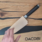 Deba knife, ebony handle, 18 cm (C65)