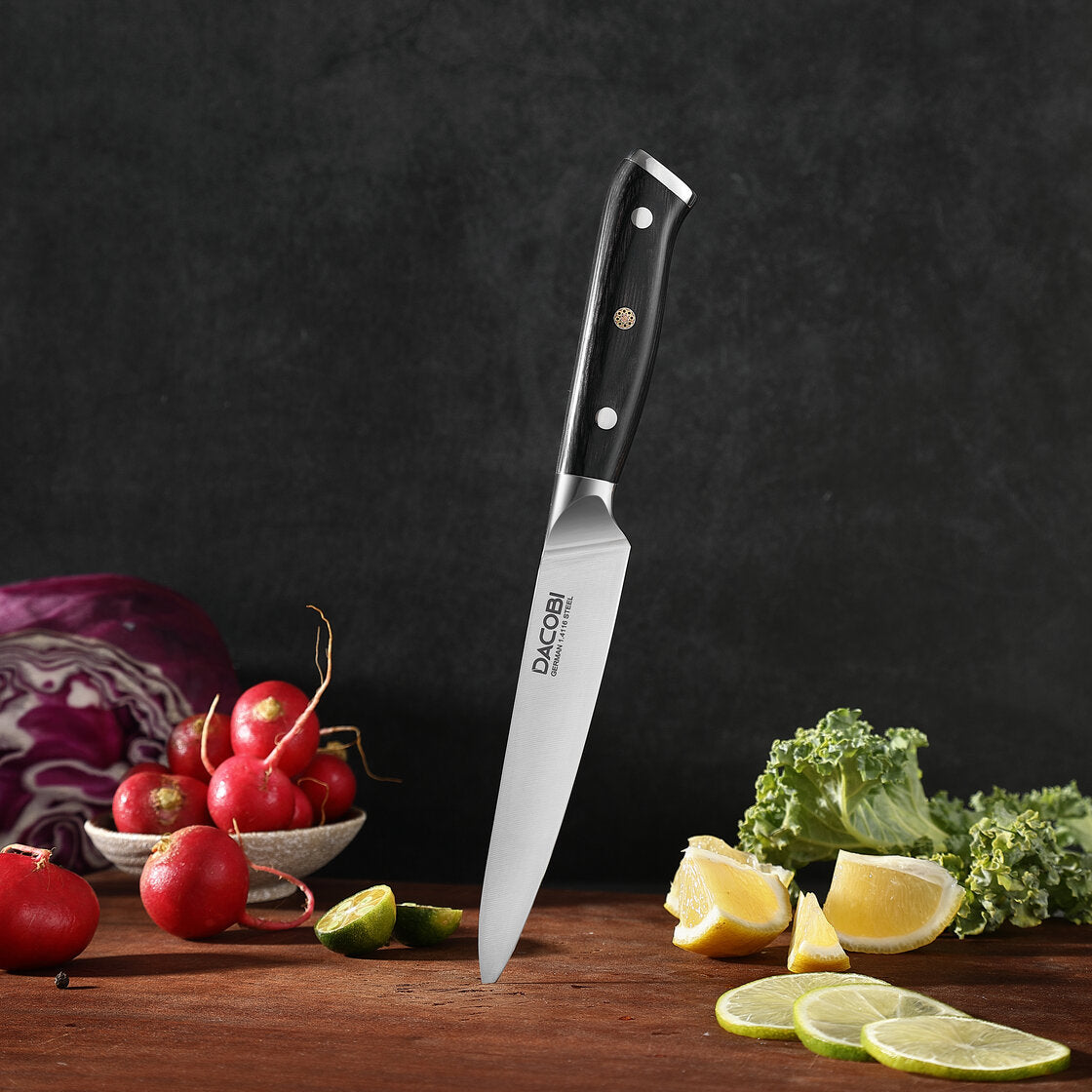 Professional Universal knife C8, German steel 1.4116