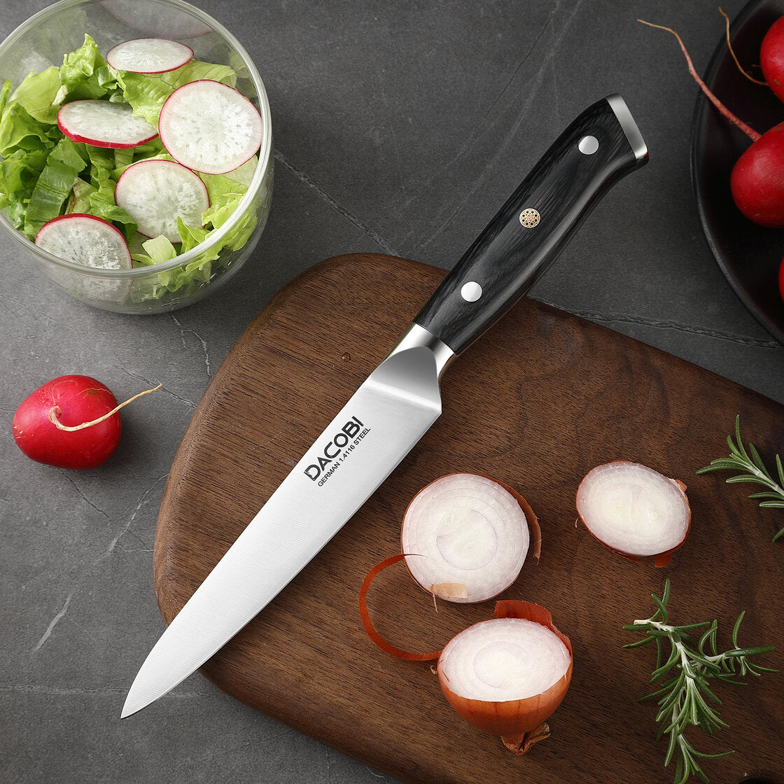 Professional Universal knife C8, German steel 1.4116