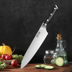 Coltello da chef professionale C6, acciaio tedesco 1.4116