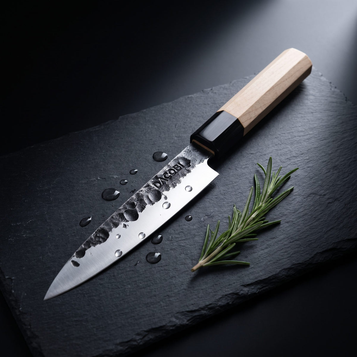 Maple wood handle of the professional utility knife